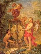 Natoire, Charles Joseph, Cupid Sharpening his Arrow